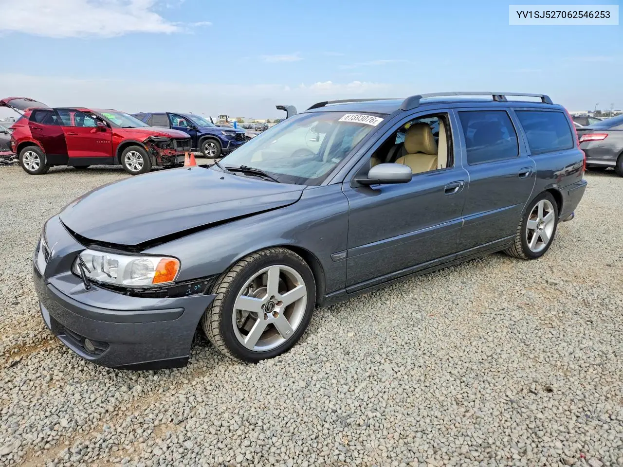 2006 Volvo V70 R VIN: YV1SJ527062546253 Lot: 61593076