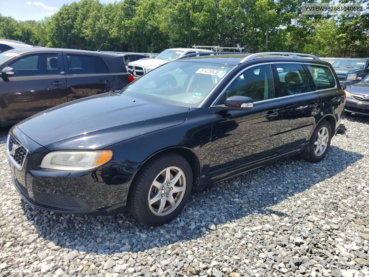 2008 Volvo V70 3.2 VIN: YV1BW982681040682 Lot: 61476576