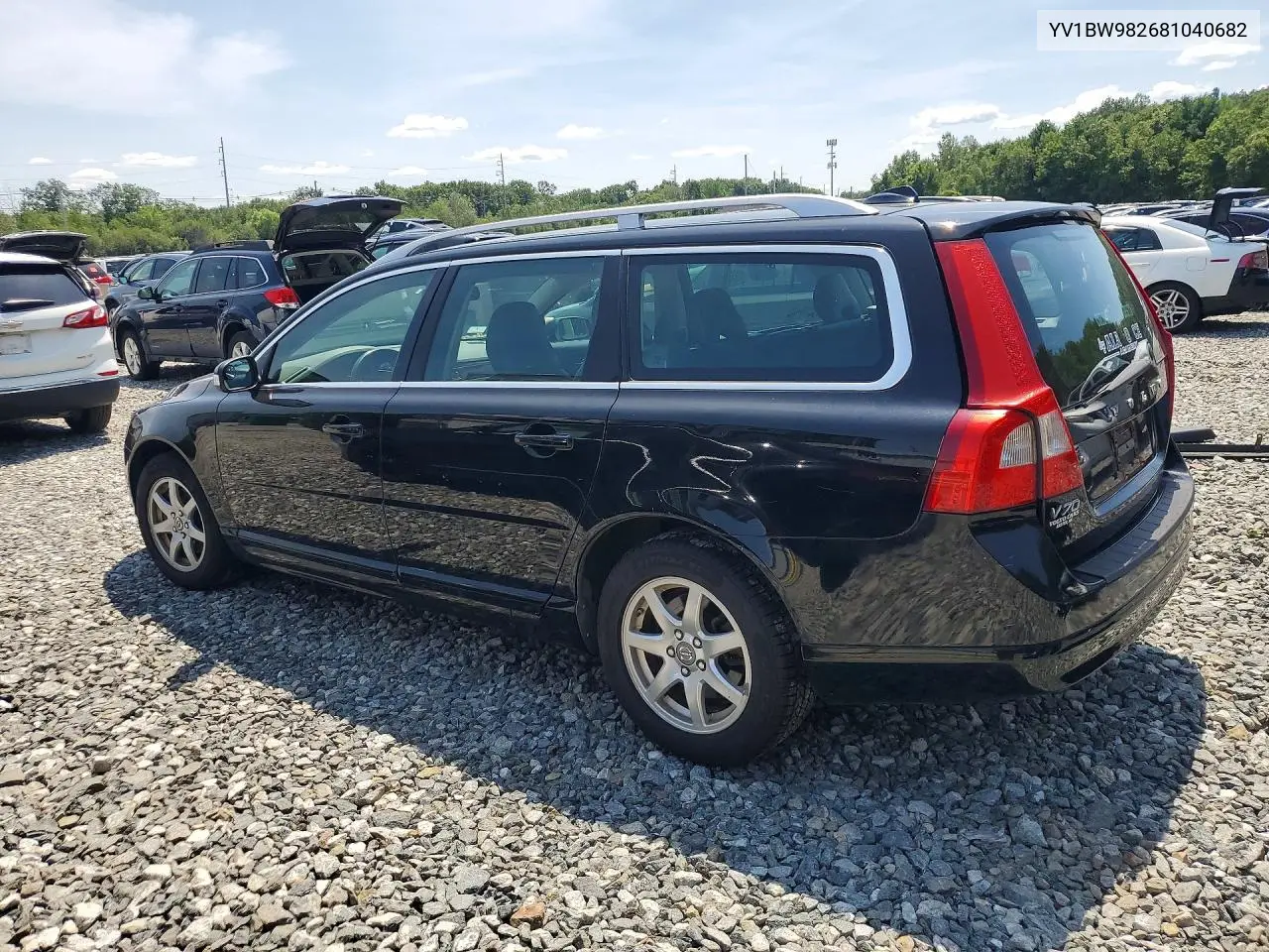 2008 Volvo V70 3.2 VIN: YV1BW982681040682 Lot: 61476576