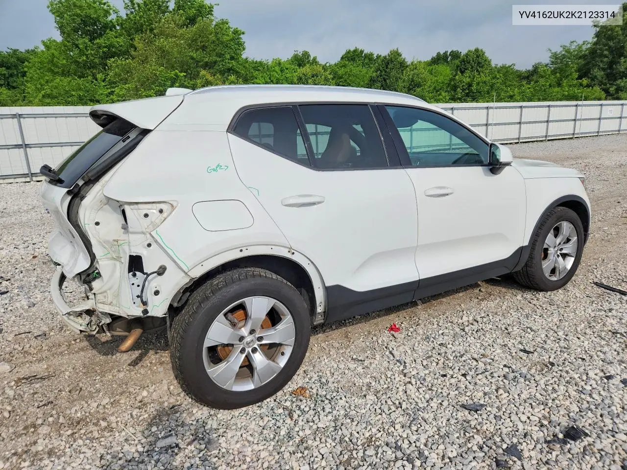2019 Volvo Xc40 T5 Momentum VIN: YV4162UK2K2123314 Lot: 51023896
