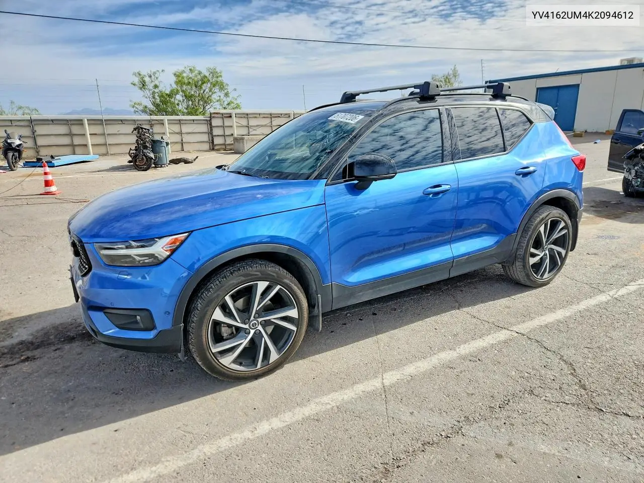 2019 Volvo Xc40 T5 R-Design VIN: YV4162UM4K2094612 Lot: 51707206