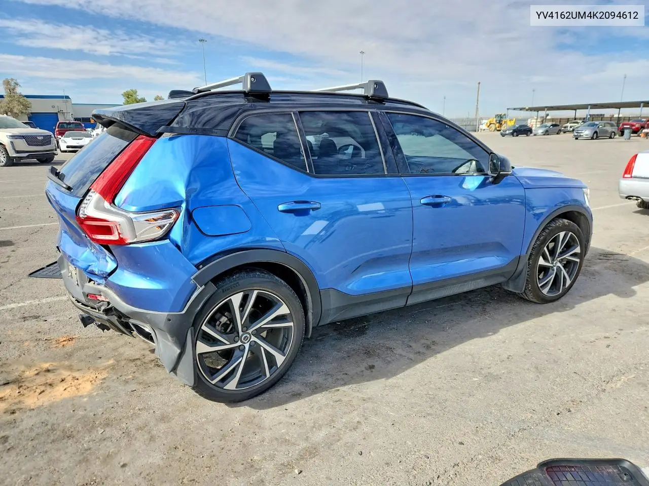2019 Volvo Xc40 T5 R-Design VIN: YV4162UM4K2094612 Lot: 51707206