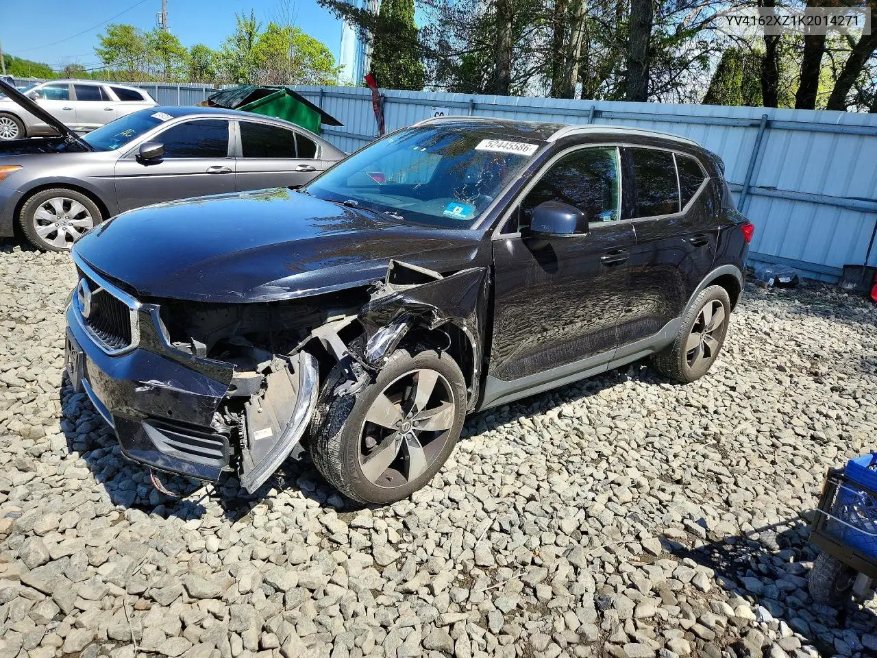 2019 Volvo Xc40 T5 Momentum VIN: YV4162XZ1K2014271 Lot: 52445586