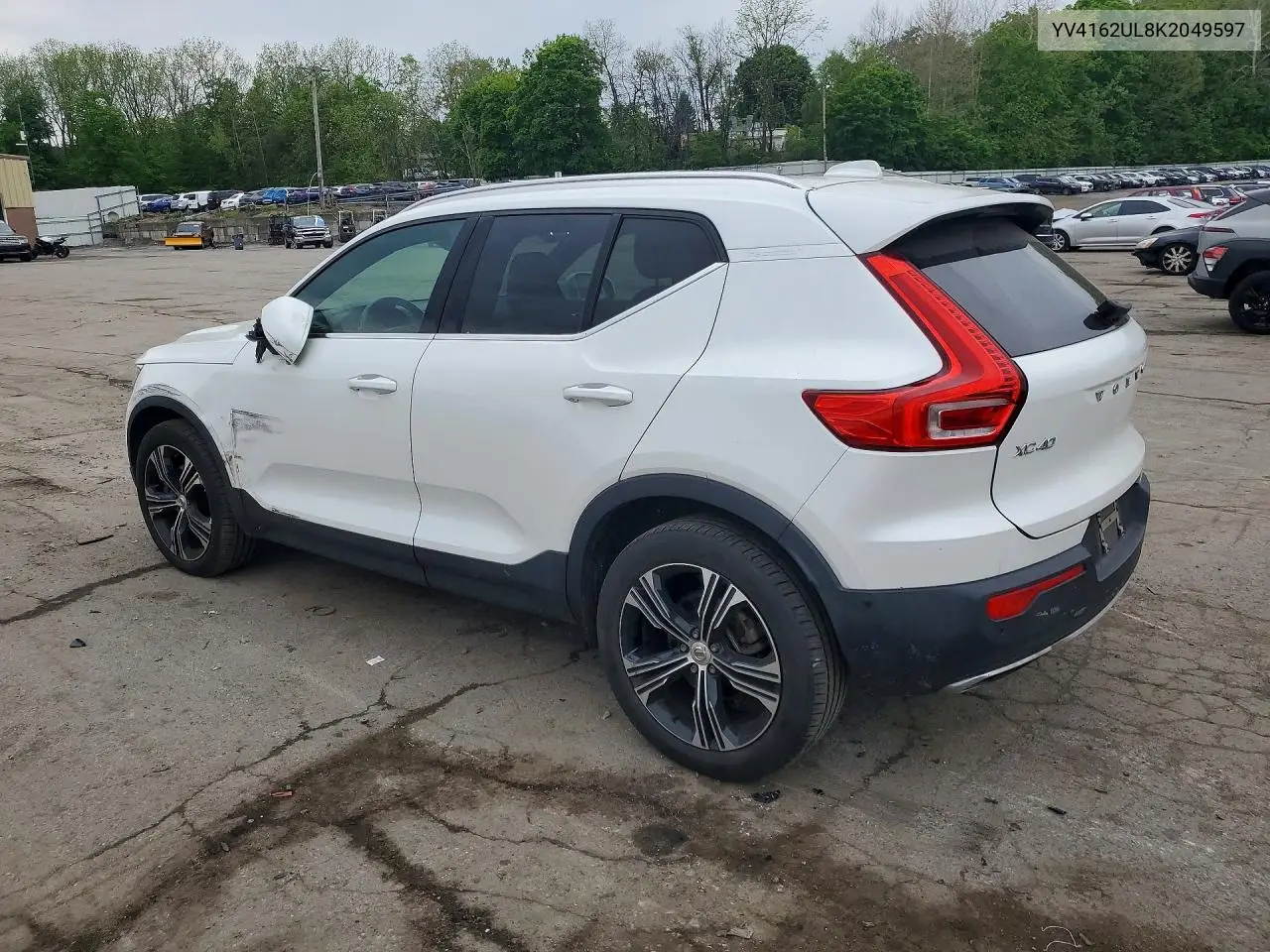 2019 Volvo Xc40 T5 Inscription VIN: YV4162UL8K2049597 Lot: 53551186