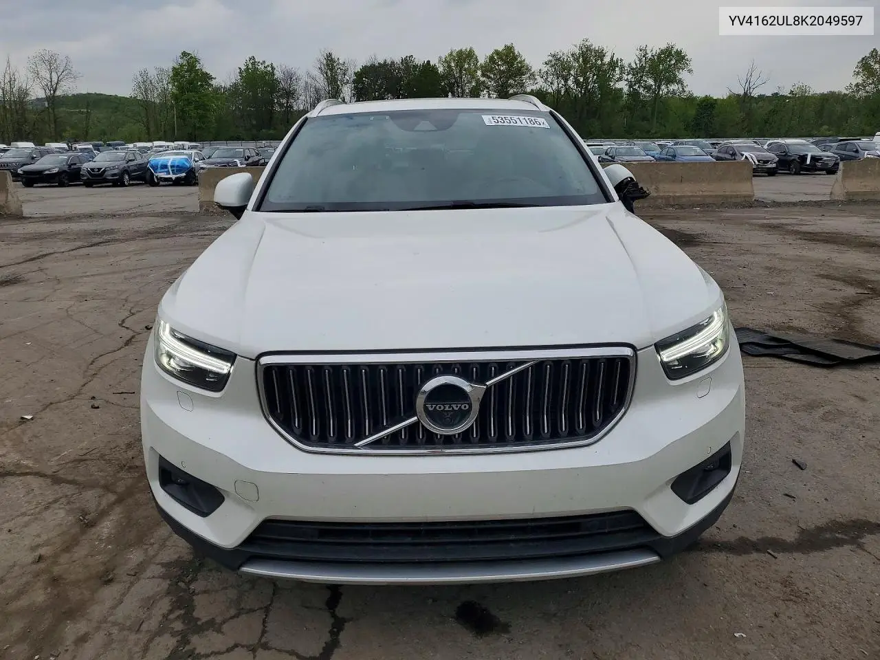 2019 Volvo Xc40 T5 Inscription VIN: YV4162UL8K2049597 Lot: 53551186