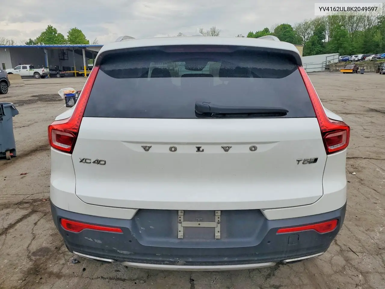 2019 Volvo Xc40 T5 Inscription VIN: YV4162UL8K2049597 Lot: 53551186