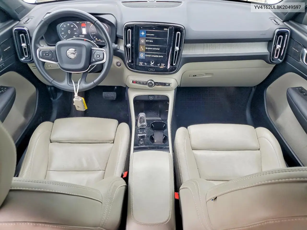 2019 Volvo Xc40 T5 Inscription VIN: YV4162UL8K2049597 Lot: 53551186
