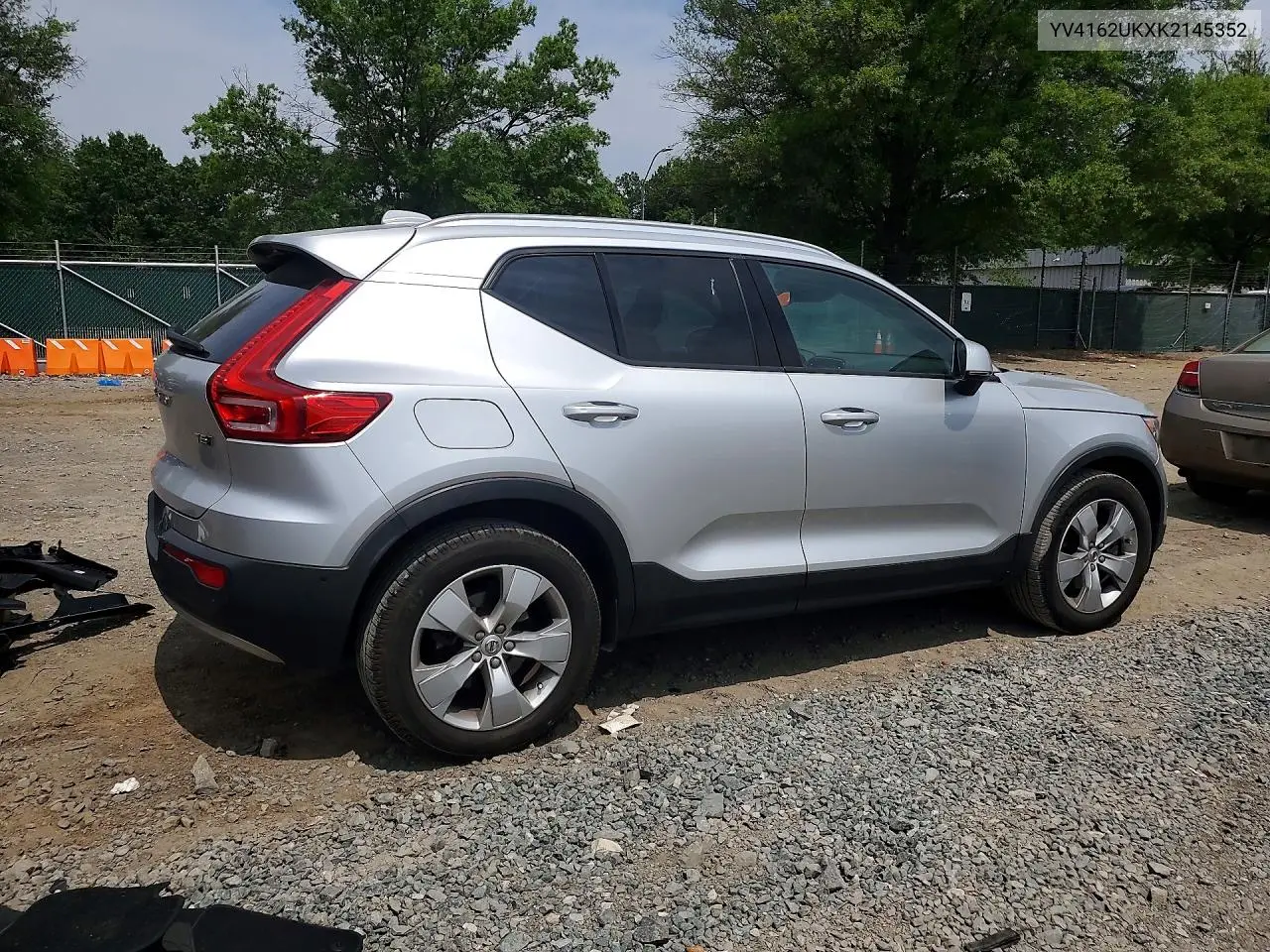 2019 Volvo Xc40 T5 Momentum VIN: YV4162UKXK2145352 Lot: 56411806