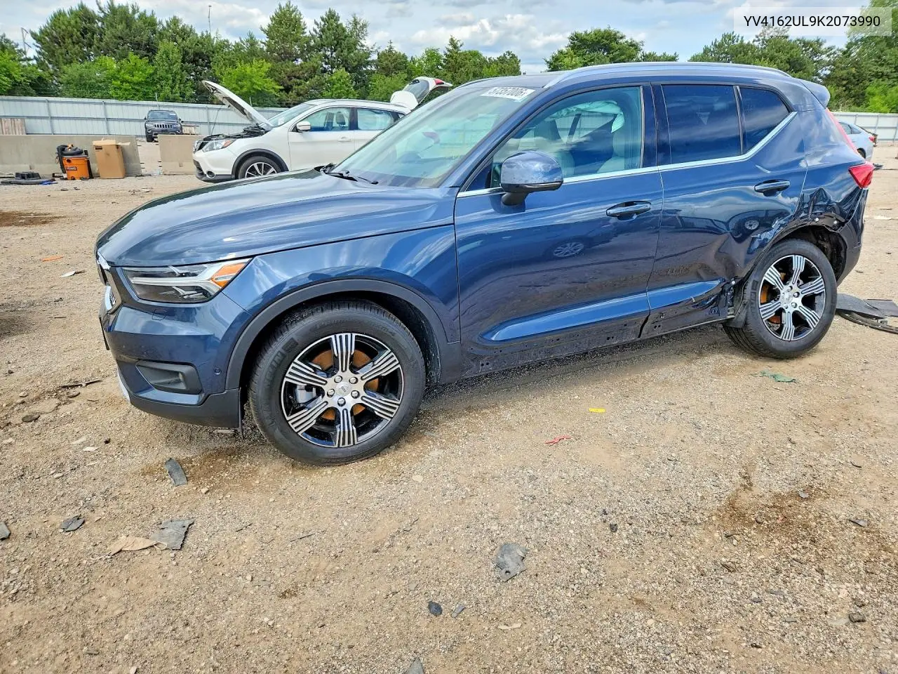 2019 Volvo Xc40 T5 Inscription VIN: YV4162UL9K2073990 Lot: 57357006