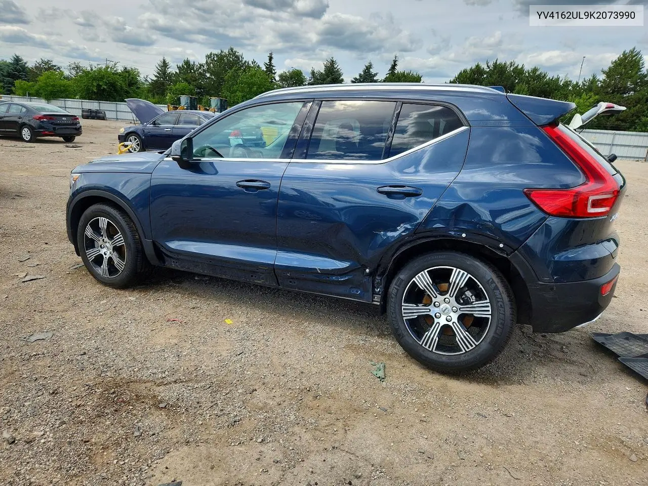 2019 Volvo Xc40 T5 Inscription VIN: YV4162UL9K2073990 Lot: 57357006