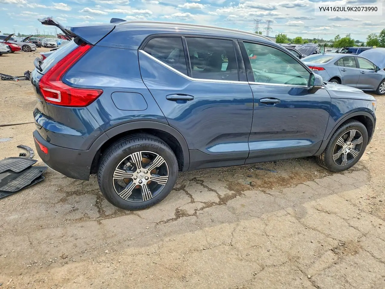 2019 Volvo Xc40 T5 Inscription VIN: YV4162UL9K2073990 Lot: 57357006