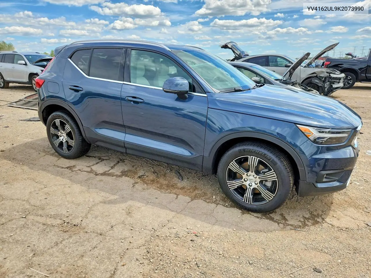 2019 Volvo Xc40 T5 Inscription VIN: YV4162UL9K2073990 Lot: 57357006