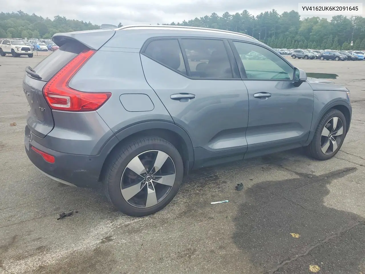 2019 Volvo Xc40 T5 Momentum VIN: YV4162UK6K2091645 Lot: 58399436
