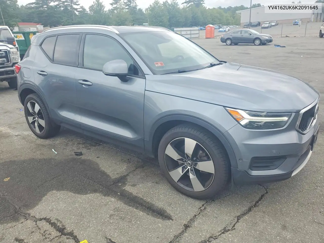 2019 Volvo Xc40 T5 Momentum VIN: YV4162UK6K2091645 Lot: 58399436