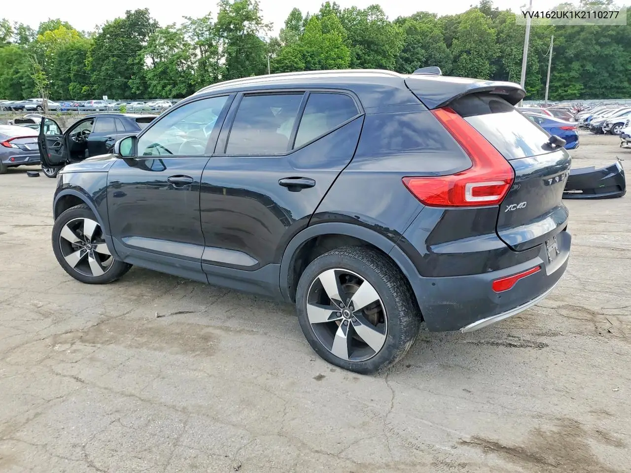 2019 Volvo Xc40 T5 Momentum VIN: YV4162UK1K2110277 Lot: 60395016