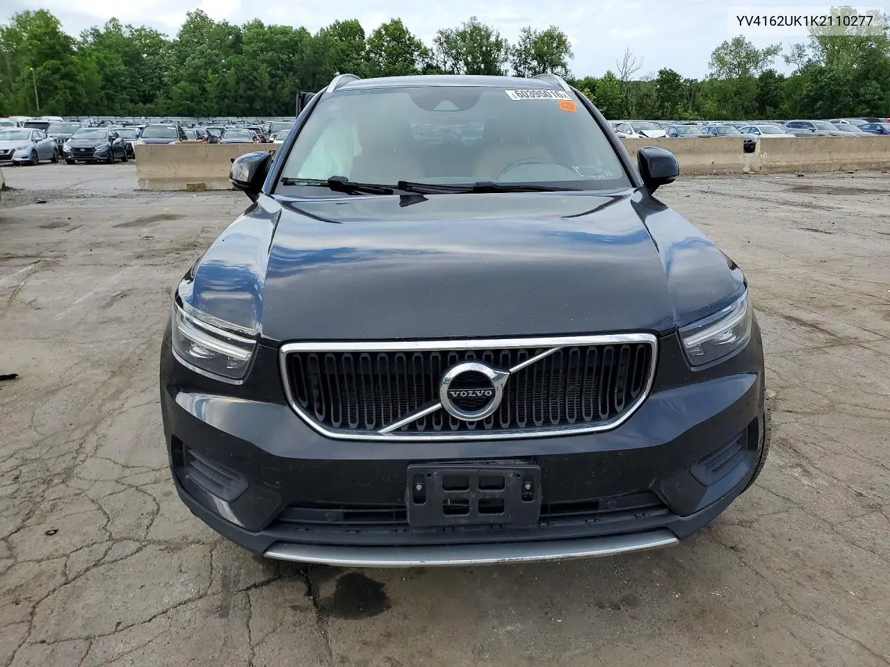 2019 Volvo Xc40 T5 Momentum VIN: YV4162UK1K2110277 Lot: 60395016