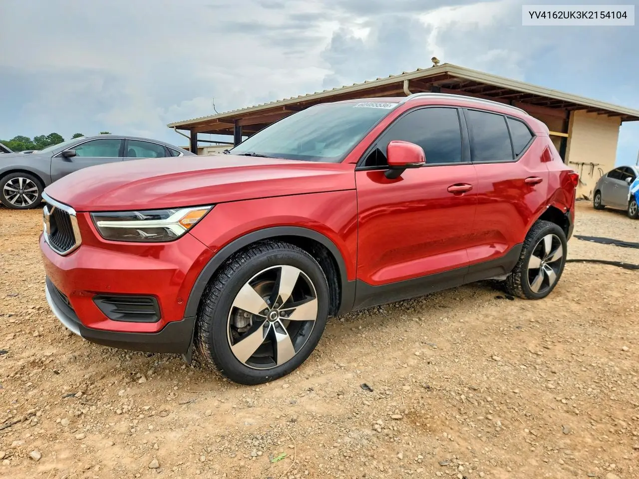 2019 Volvo Xc40 T5 Momentum VIN: YV4162UK3K2154104 Lot: 60465536