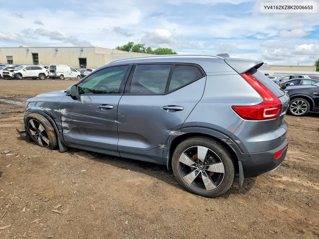 2019 Volvo Xc40 T5 Momentum VIN: YV4162XZ8K2006653 Lot: 60764716