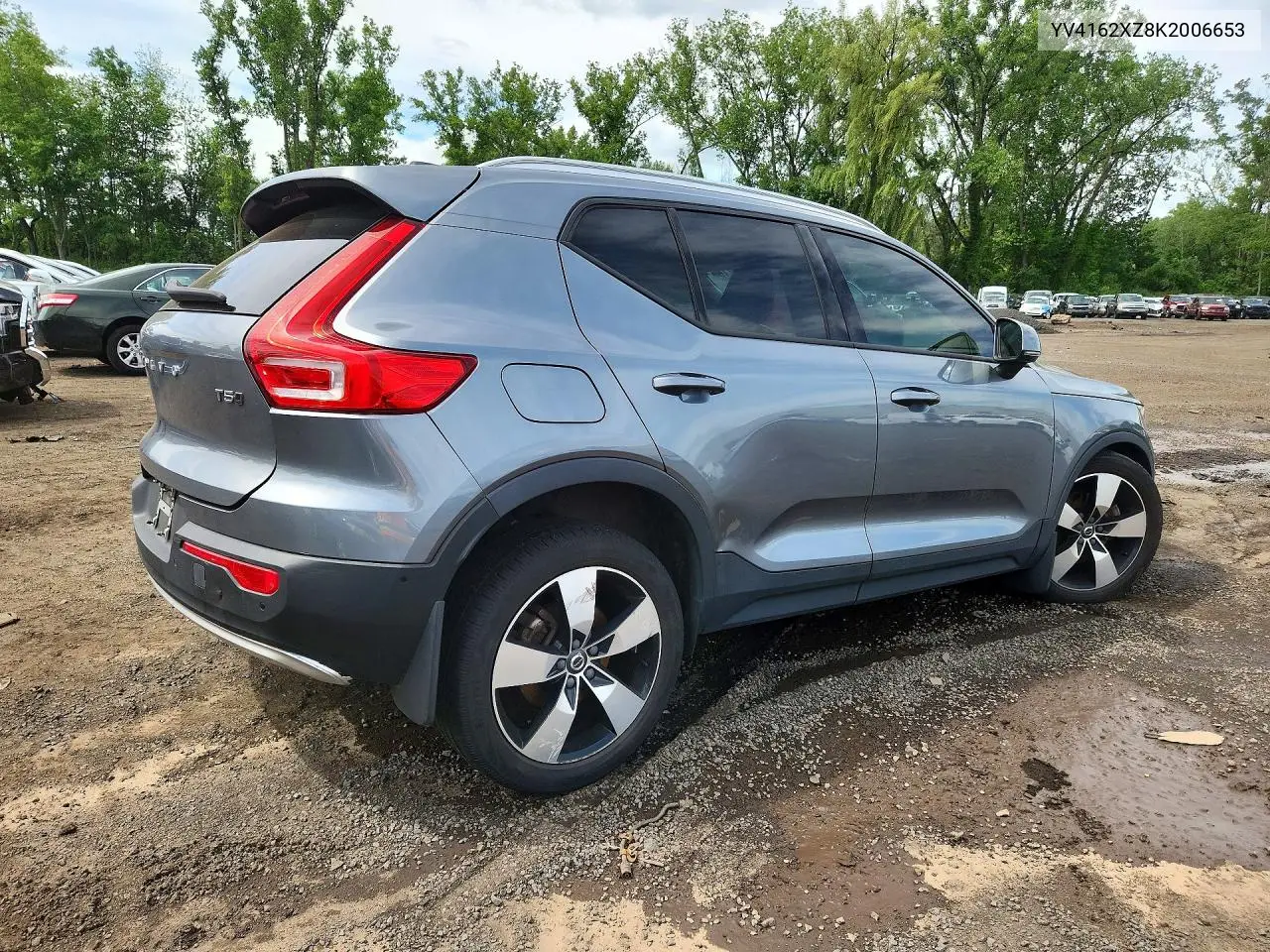 2019 Volvo Xc40 T5 Momentum VIN: YV4162XZ8K2006653 Lot: 60764716