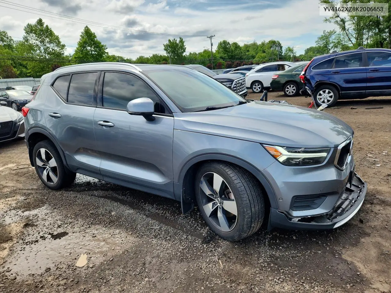 2019 Volvo Xc40 T5 Momentum VIN: YV4162XZ8K2006653 Lot: 60764716