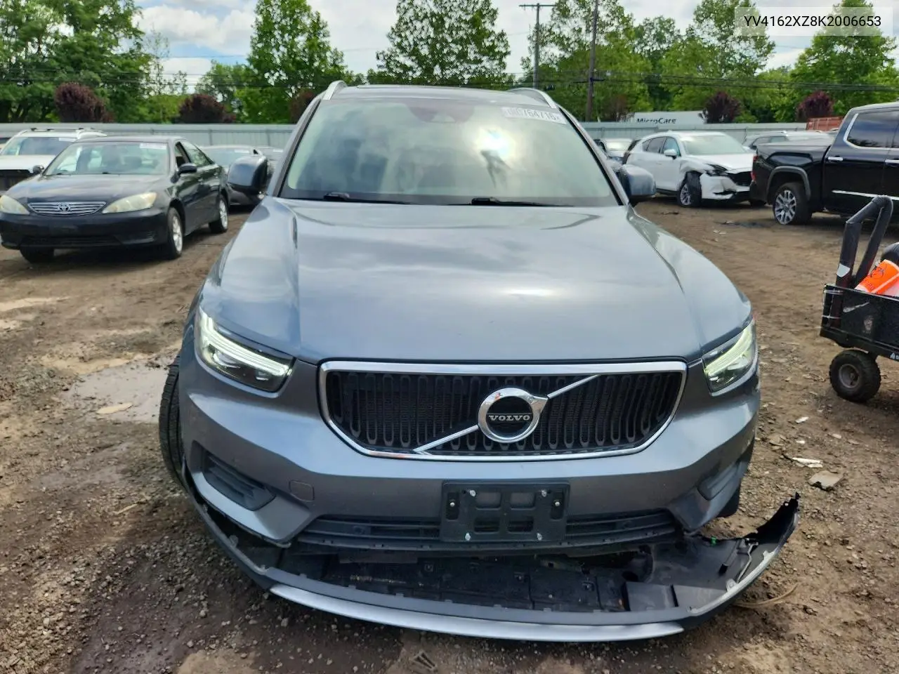 2019 Volvo Xc40 T5 Momentum VIN: YV4162XZ8K2006653 Lot: 60764716