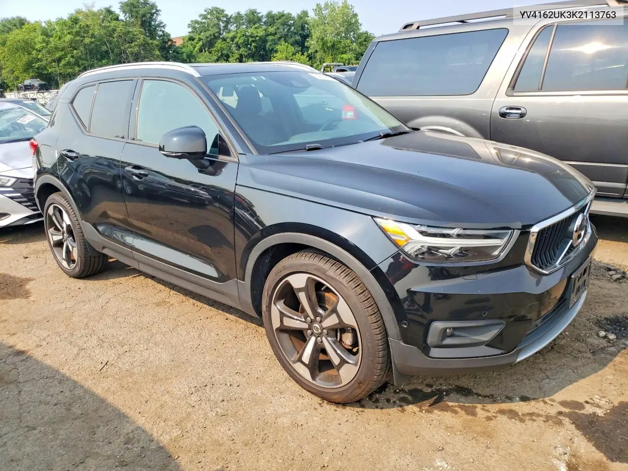 2019 Volvo Xc40 T5 Momentum VIN: YV4162UK3K2113763 Lot: 60870596