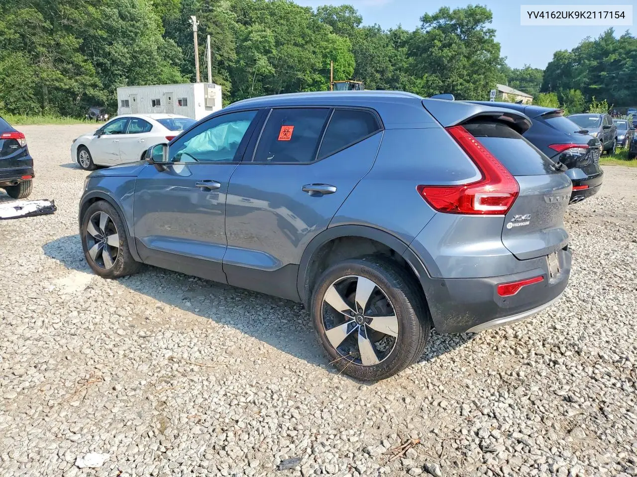 2019 Volvo Xc40 T5 Momentum VIN: YV4162UK9K2117154 Lot: 61148166