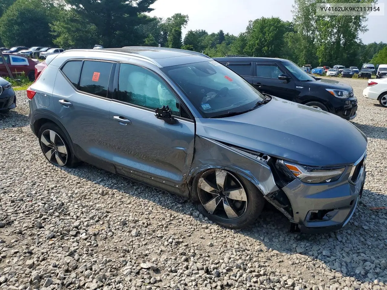 2019 Volvo Xc40 T5 Momentum VIN: YV4162UK9K2117154 Lot: 61148166
