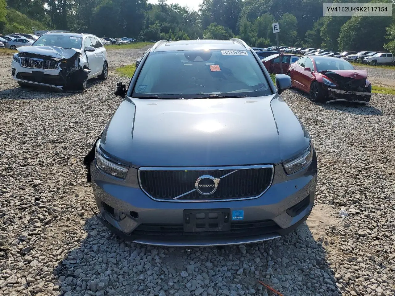 2019 Volvo Xc40 T5 Momentum VIN: YV4162UK9K2117154 Lot: 61148166