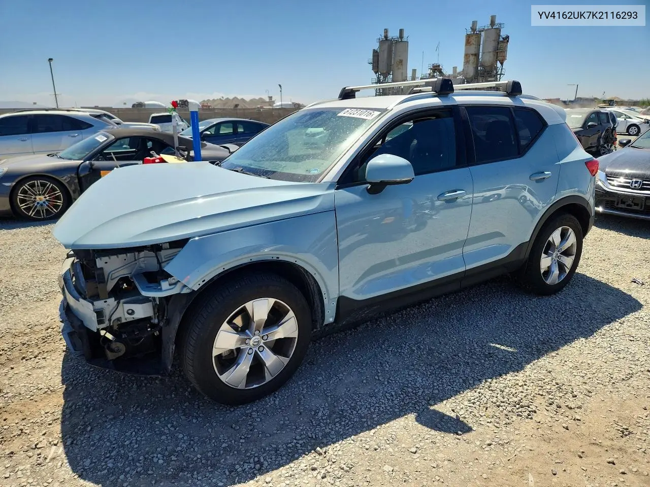 2019 Volvo Xc40 T5 Momentum VIN: YV4162UK7K2116293 Lot: 61231016