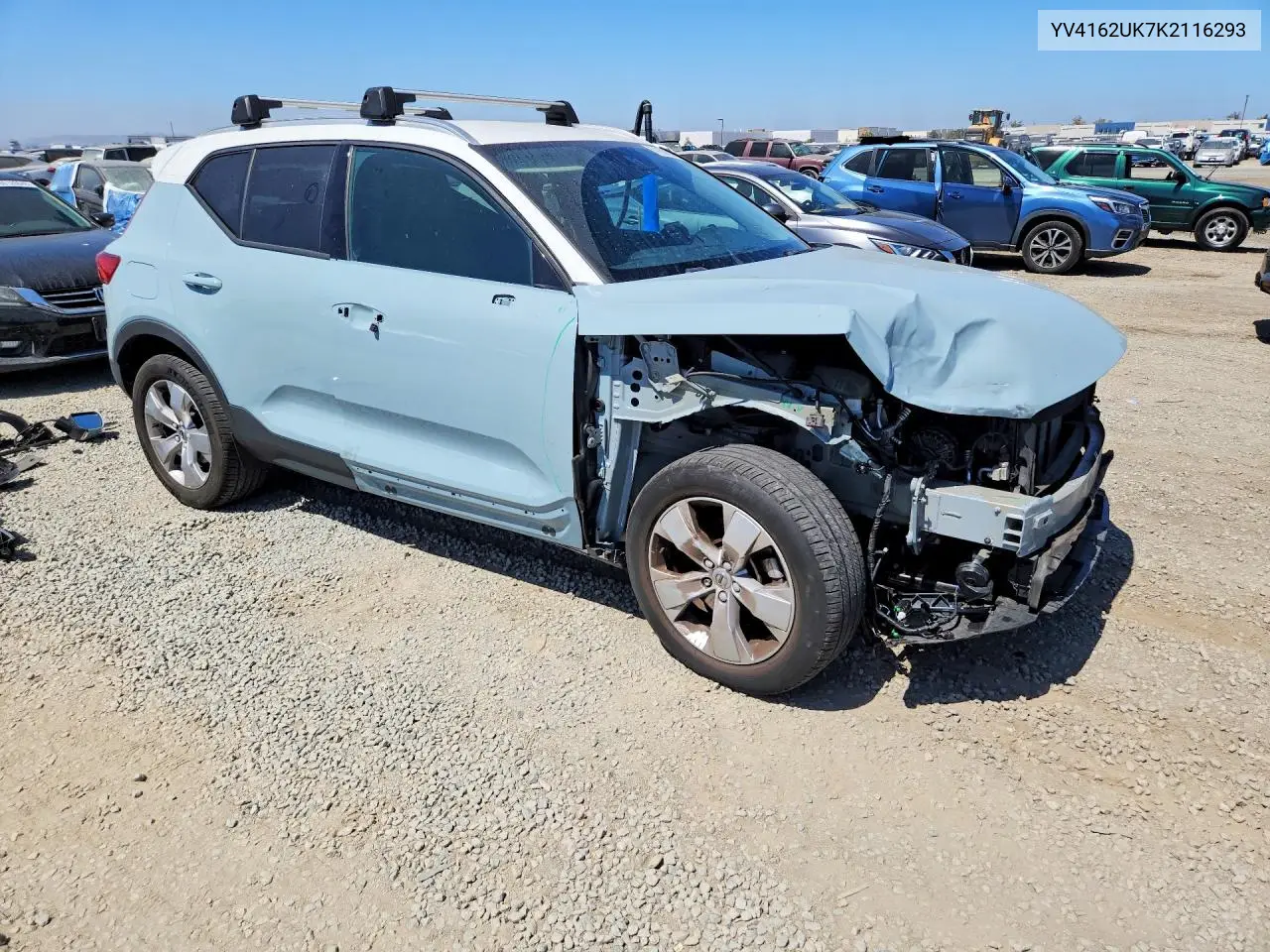 2019 Volvo Xc40 T5 Momentum VIN: YV4162UK7K2116293 Lot: 61231016