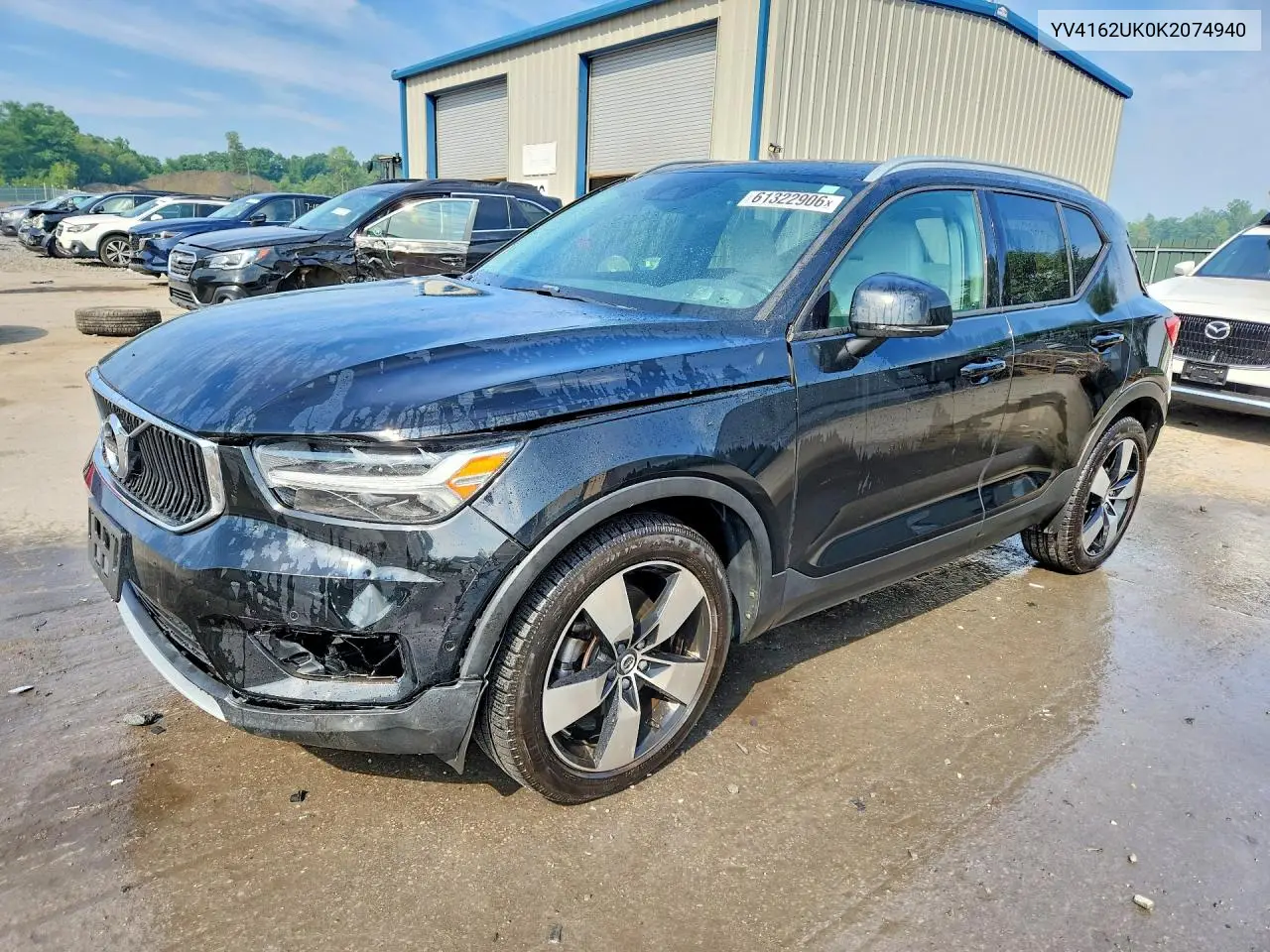 2019 Volvo Xc40 T5 Momentum VIN: YV4162UK0K2074940 Lot: 61322906