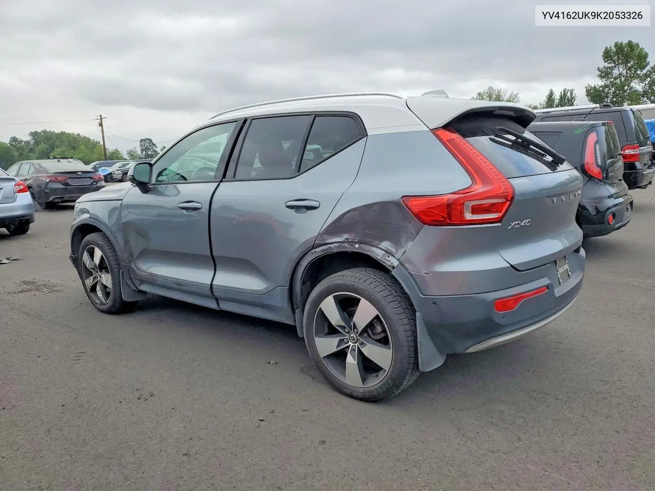 2019 Volvo Xc40 T5 Momentum VIN: YV4162UK9K2053326 Lot: 61529136