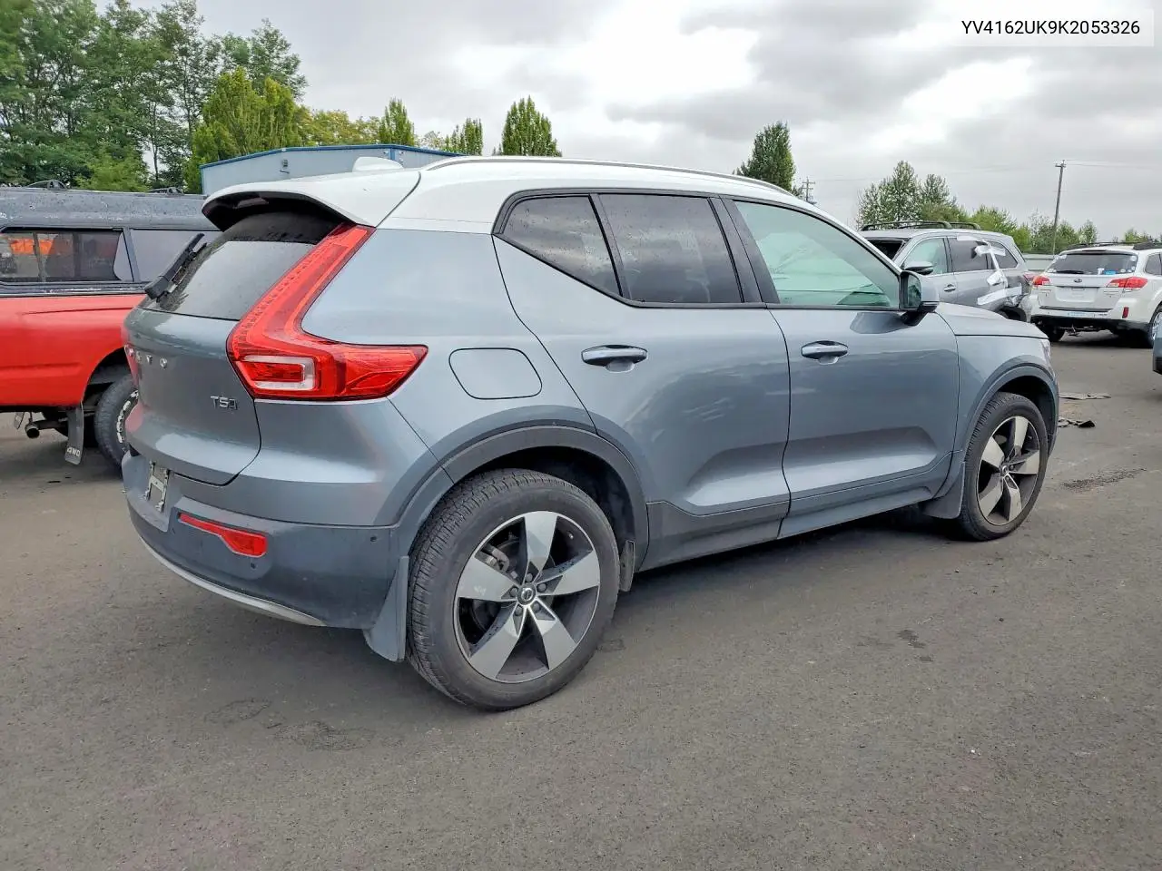 2019 Volvo Xc40 T5 Momentum VIN: YV4162UK9K2053326 Lot: 61529136