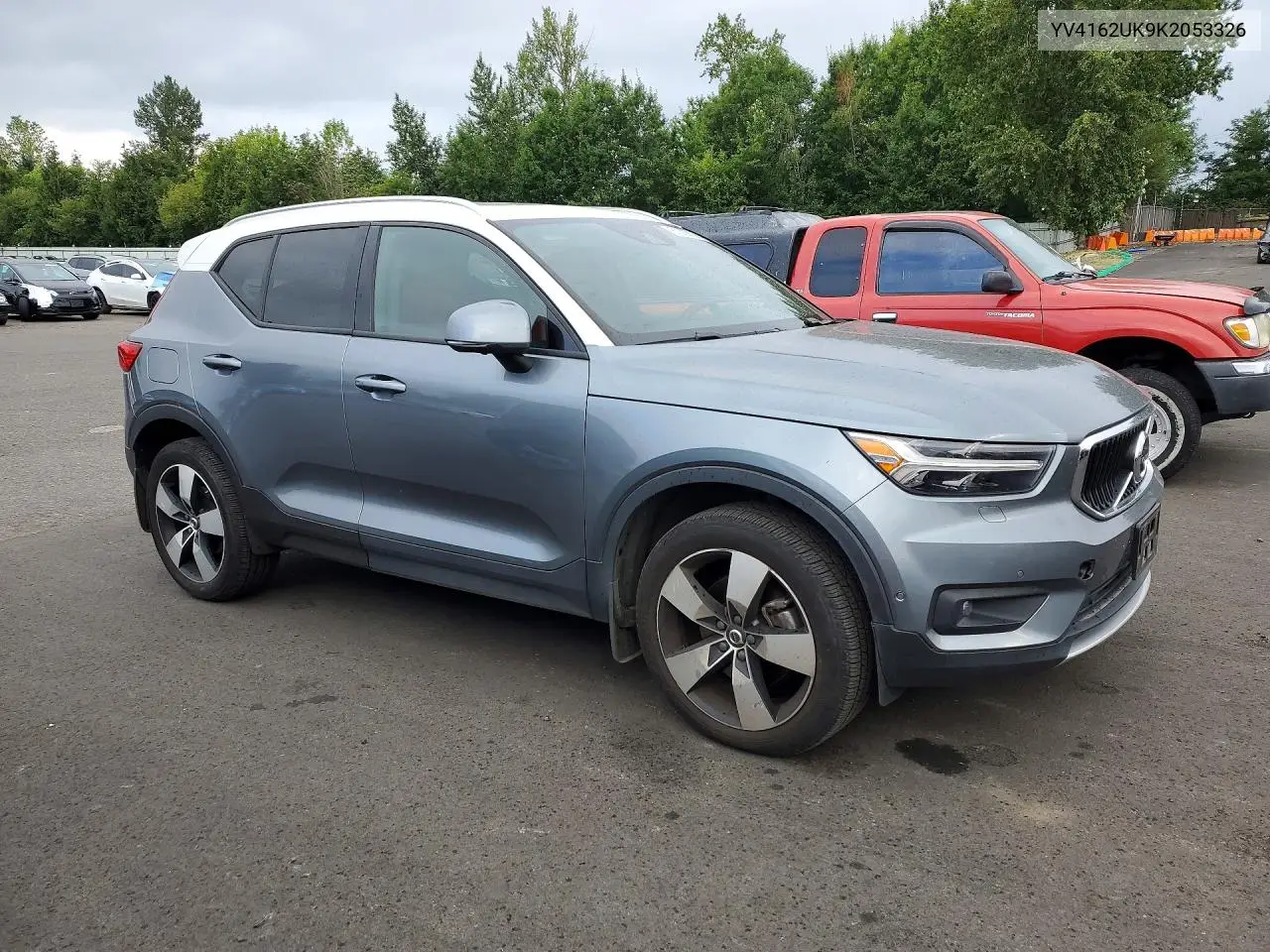 2019 Volvo Xc40 T5 Momentum VIN: YV4162UK9K2053326 Lot: 61529136