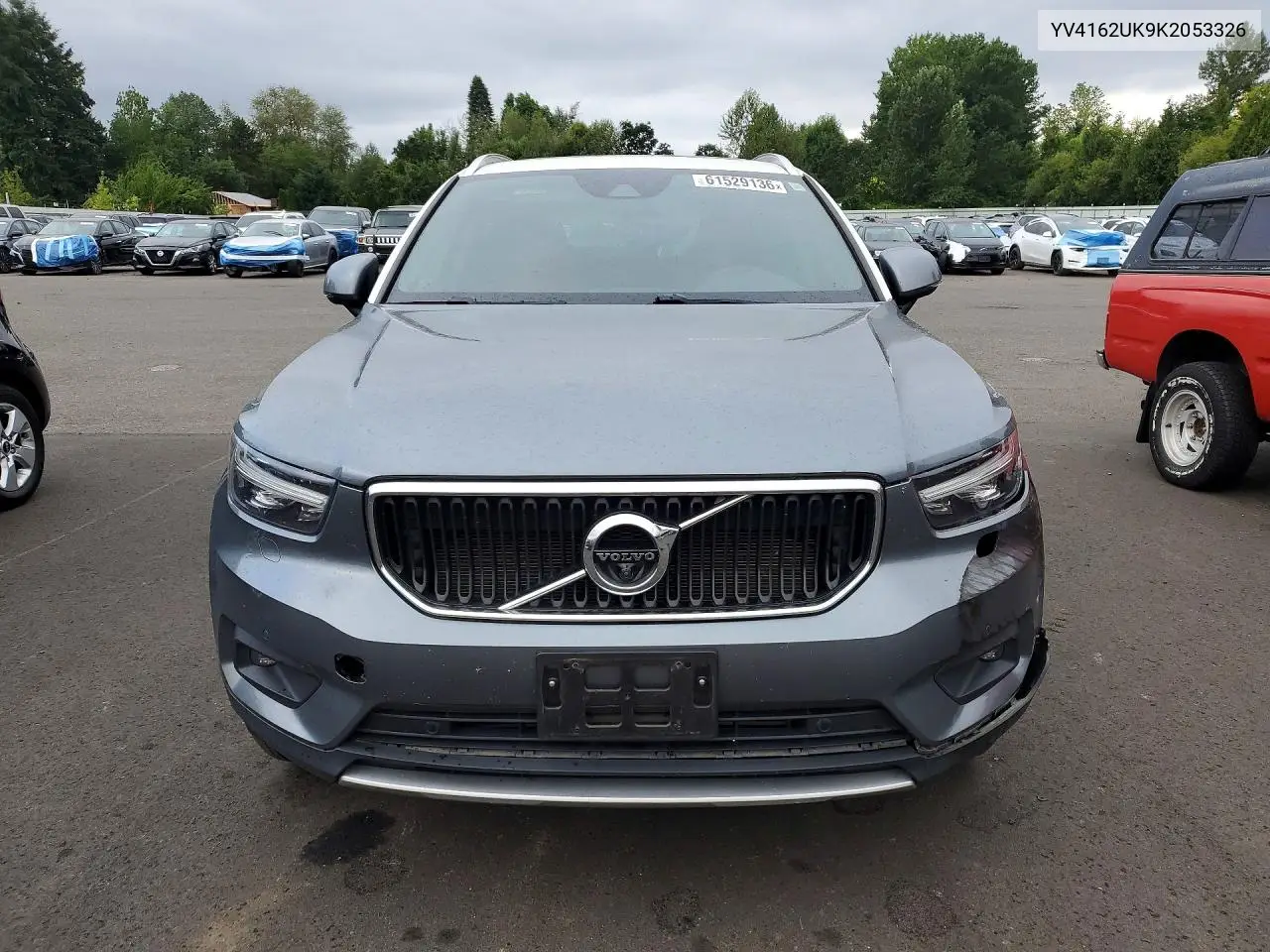 2019 Volvo Xc40 T5 Momentum VIN: YV4162UK9K2053326 Lot: 61529136