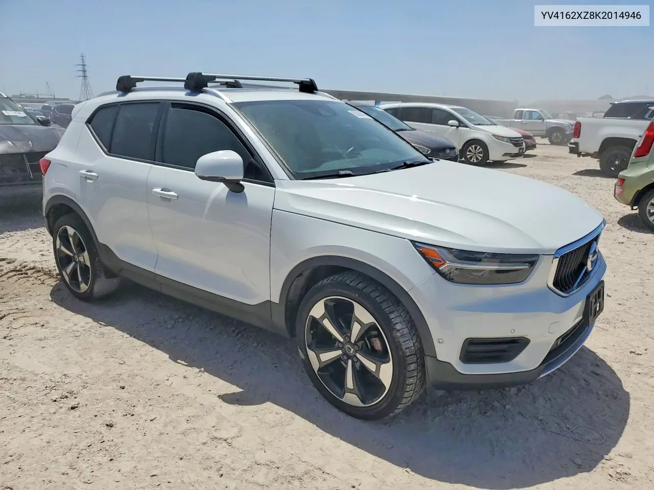 2019 Volvo Xc40 T5 Momentum VIN: YV4162XZ8K2014946 Lot: 62080146