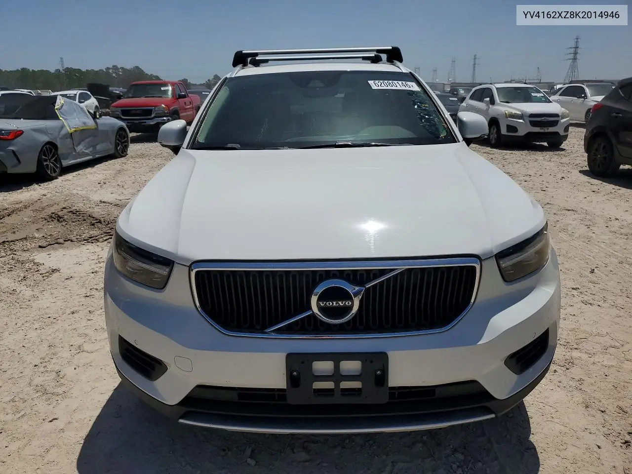 2019 Volvo Xc40 T5 Momentum VIN: YV4162XZ8K2014946 Lot: 62080146