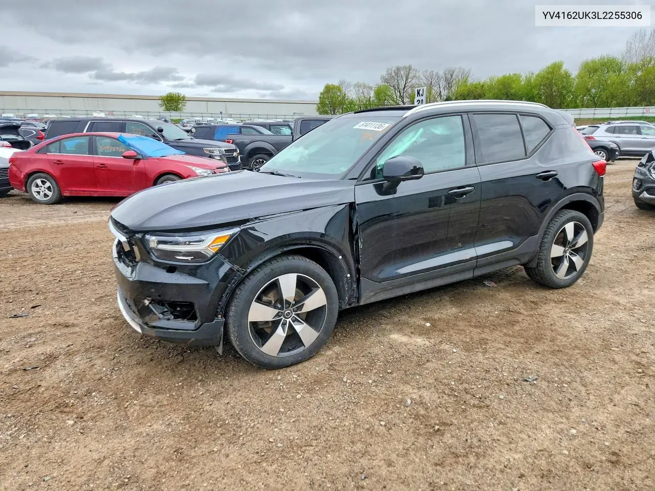 2020 Volvo Xc40 T5 Momentum VIN: YV4162UK3L2255306 Lot: 51411136