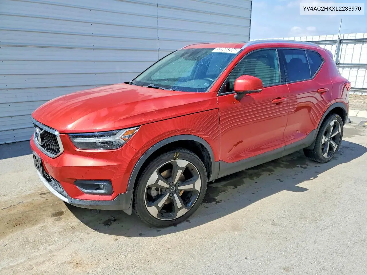 2020 Volvo Xc40 T4 Momentum VIN: YV4AC2HKXL2233970 Lot: 52946286