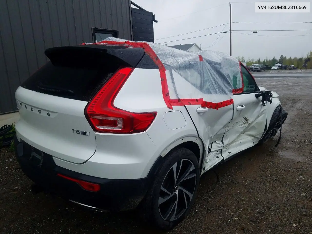 2020 Volvo Xc40 T5 R-Design VIN: YV4162UM3L2316669 Lot: 54706746