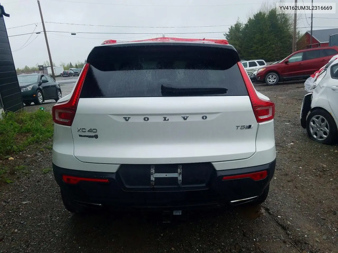 2020 Volvo Xc40 T5 R-Design VIN: YV4162UM3L2316669 Lot: 54706746