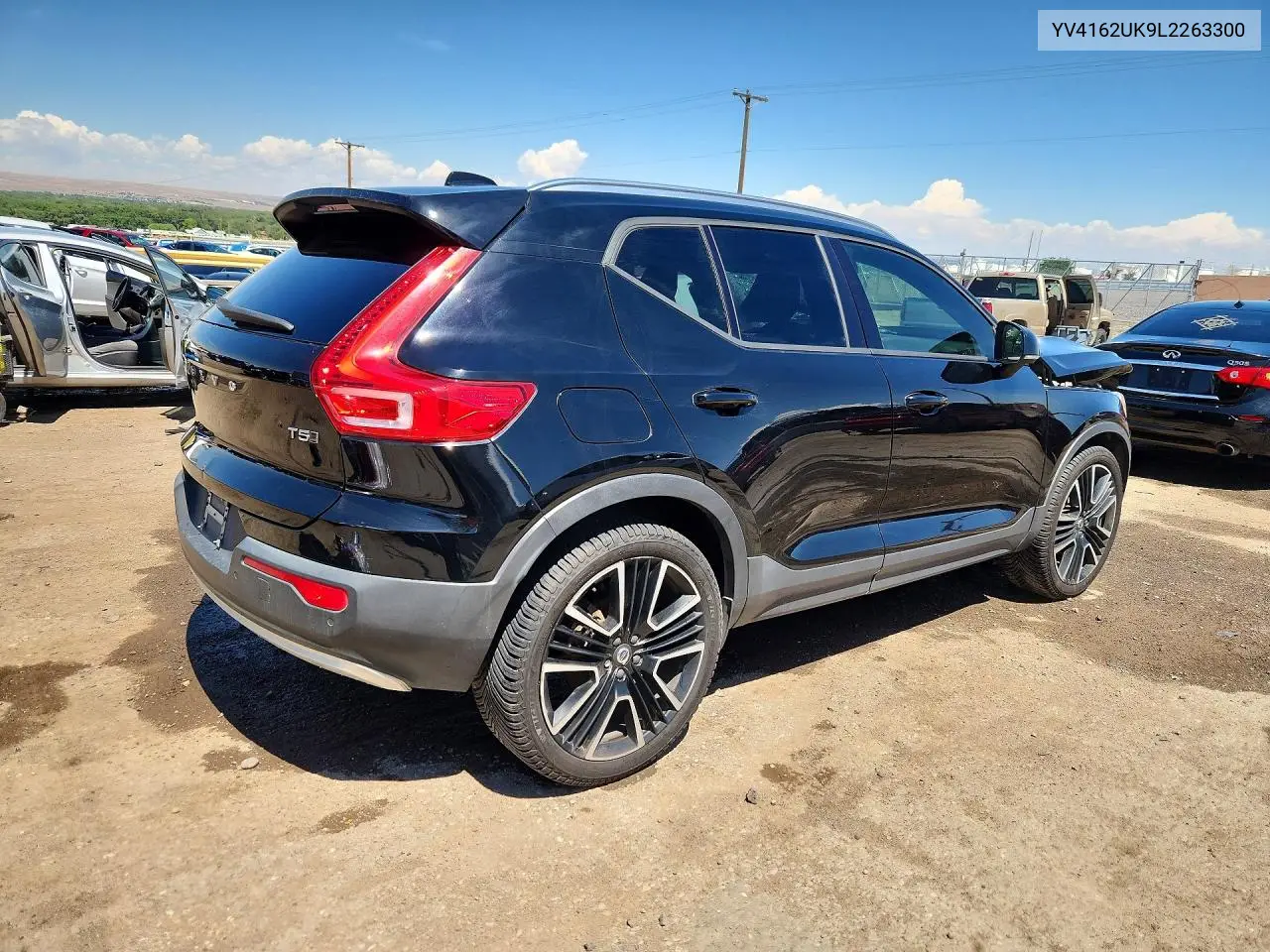 2020 Volvo Xc40 T5 Momentum VIN: YV4162UK9L2263300 Lot: 57180256