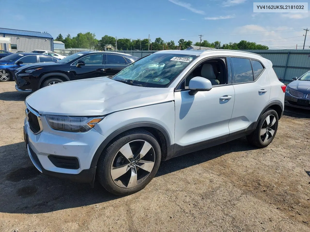 2020 Volvo Xc40 T5 Momentum VIN: YV4162UK5L2181032 Lot: 57267226