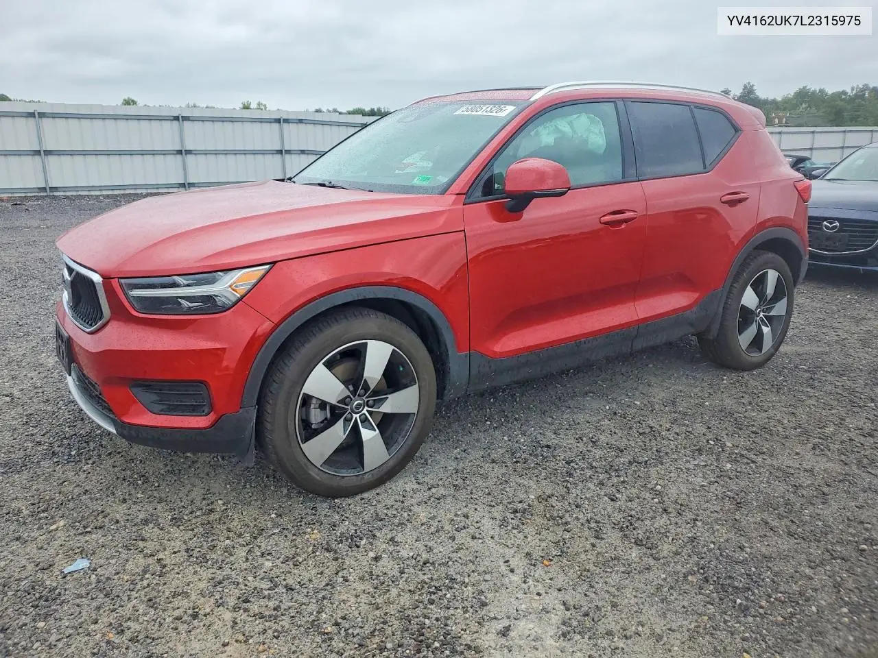 2020 Volvo Xc40 T5 Momentum VIN: YV4162UK7L2315975 Lot: 58051326