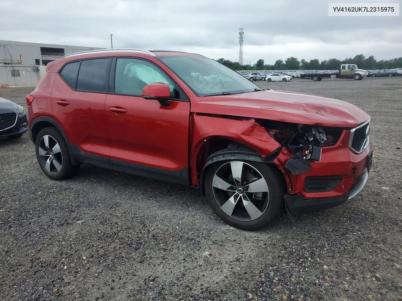 2020 Volvo Xc40 T5 Momentum VIN: YV4162UK7L2315975 Lot: 58051326