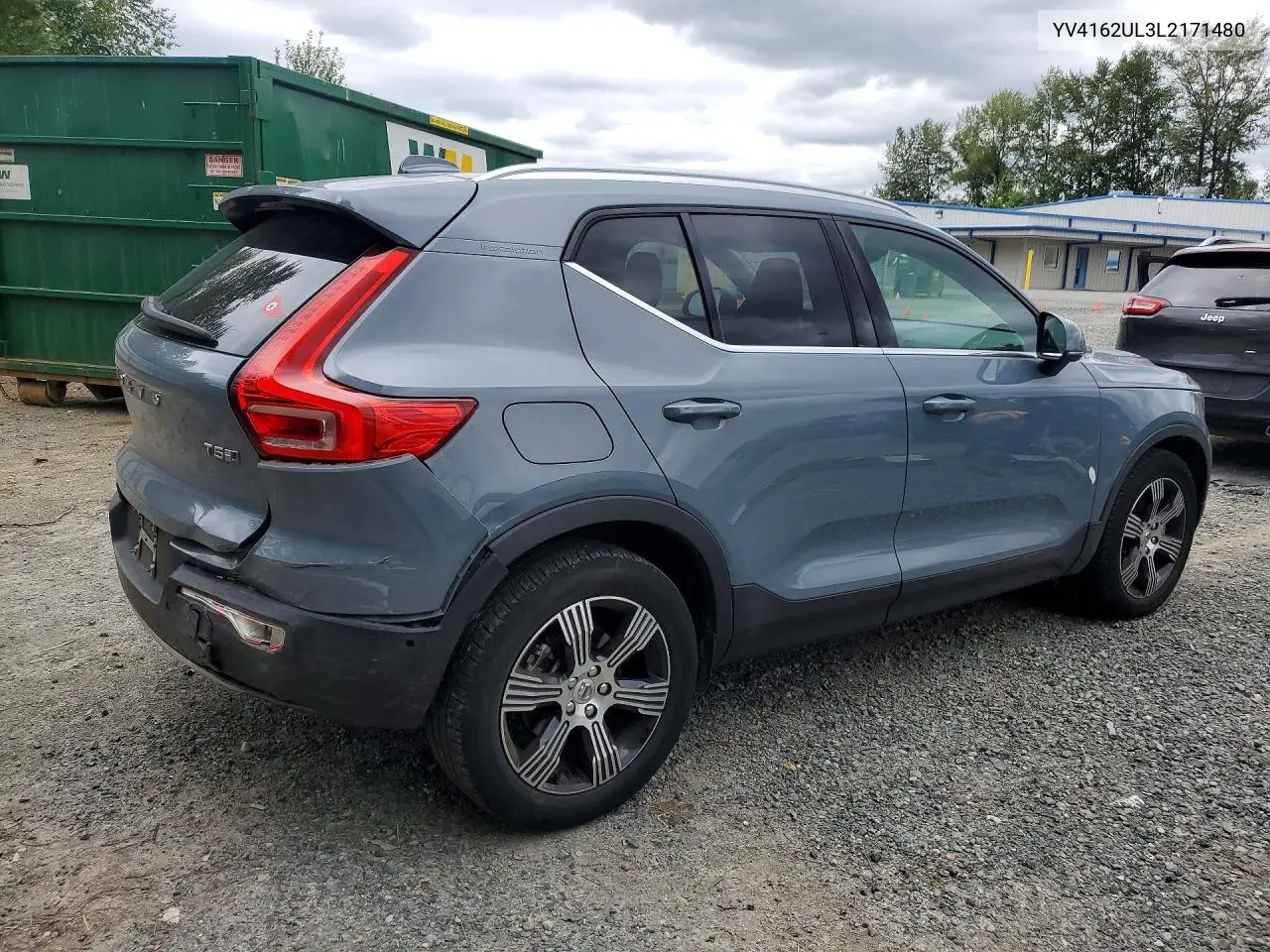 2020 Volvo Xc40 T5 Inscription VIN: YV4162UL3L2171480 Lot: 58450566