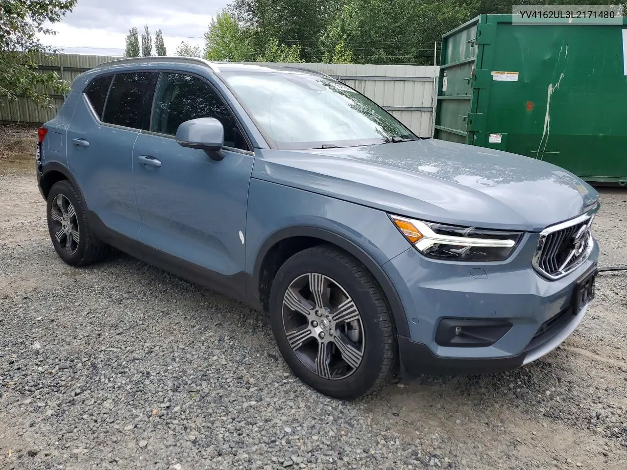 2020 Volvo Xc40 T5 Inscription VIN: YV4162UL3L2171480 Lot: 58450566