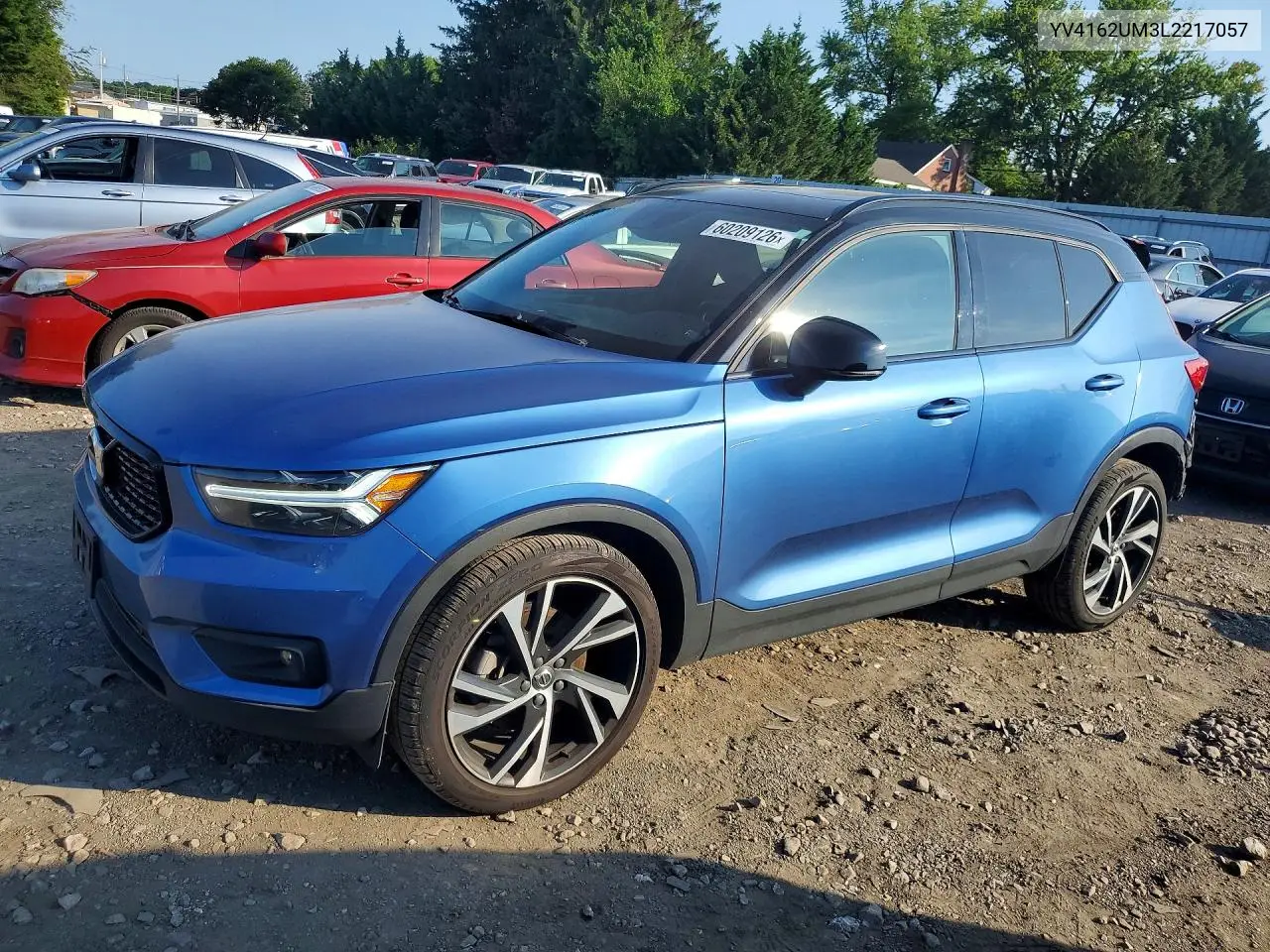 2020 Volvo Xc40 T5 R-Design VIN: YV4162UM3L2217057 Lot: 60209126