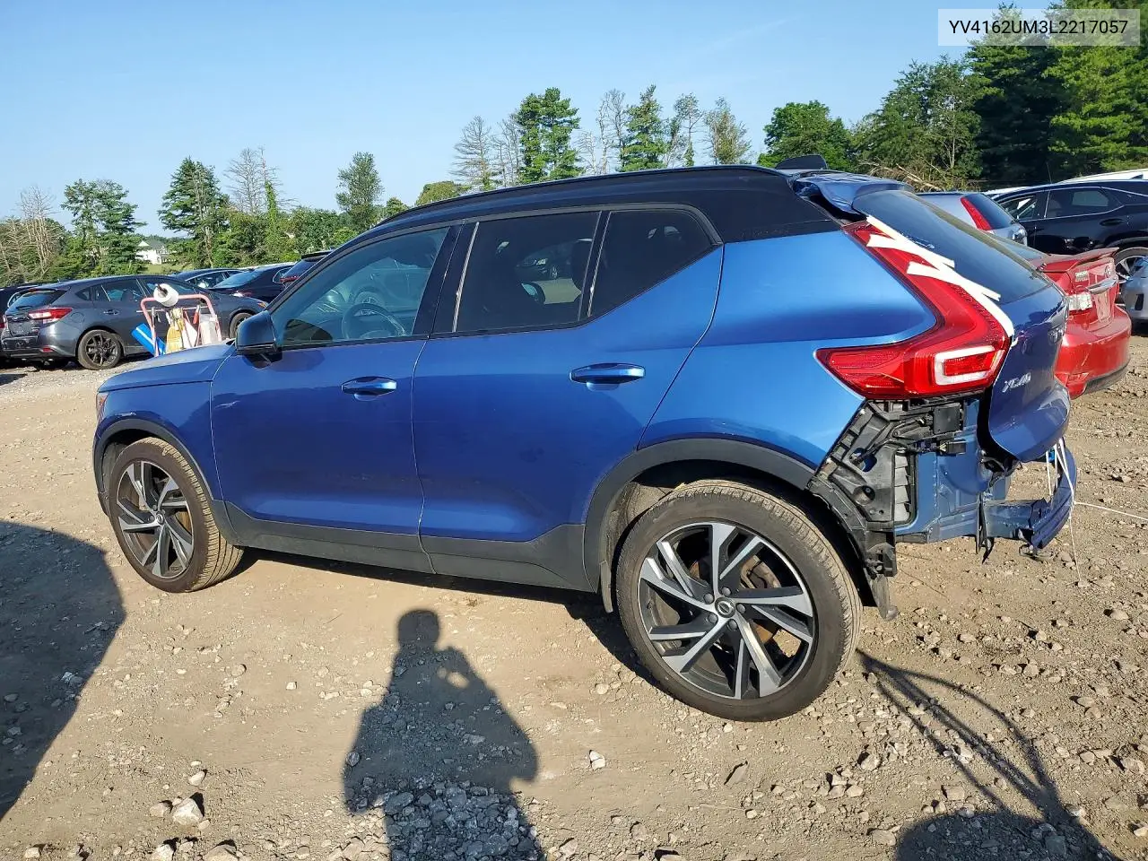 2020 Volvo Xc40 T5 R-Design VIN: YV4162UM3L2217057 Lot: 60209126